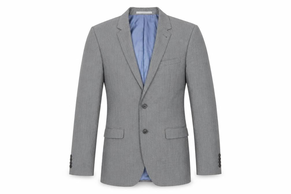 Burton Mens Grey   Jacket Suit Jacket Size 36