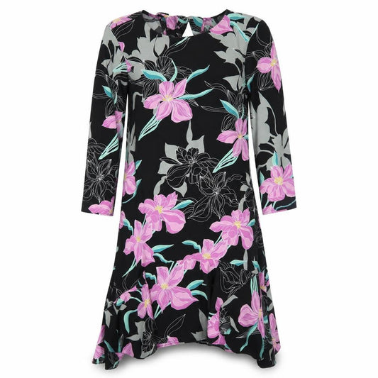 River Island Womens Black Floral  Shift  Size 8