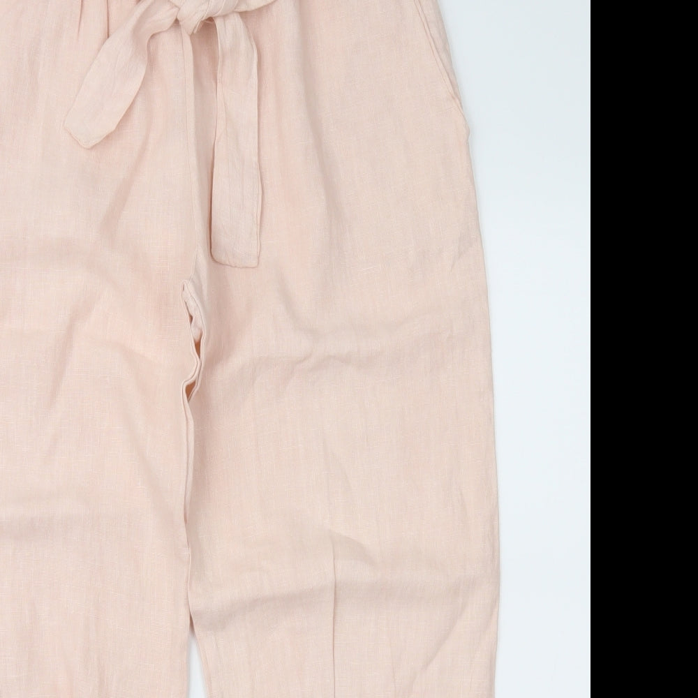 Preworn Womens Pink   Trousers  Size 32 in L28 in