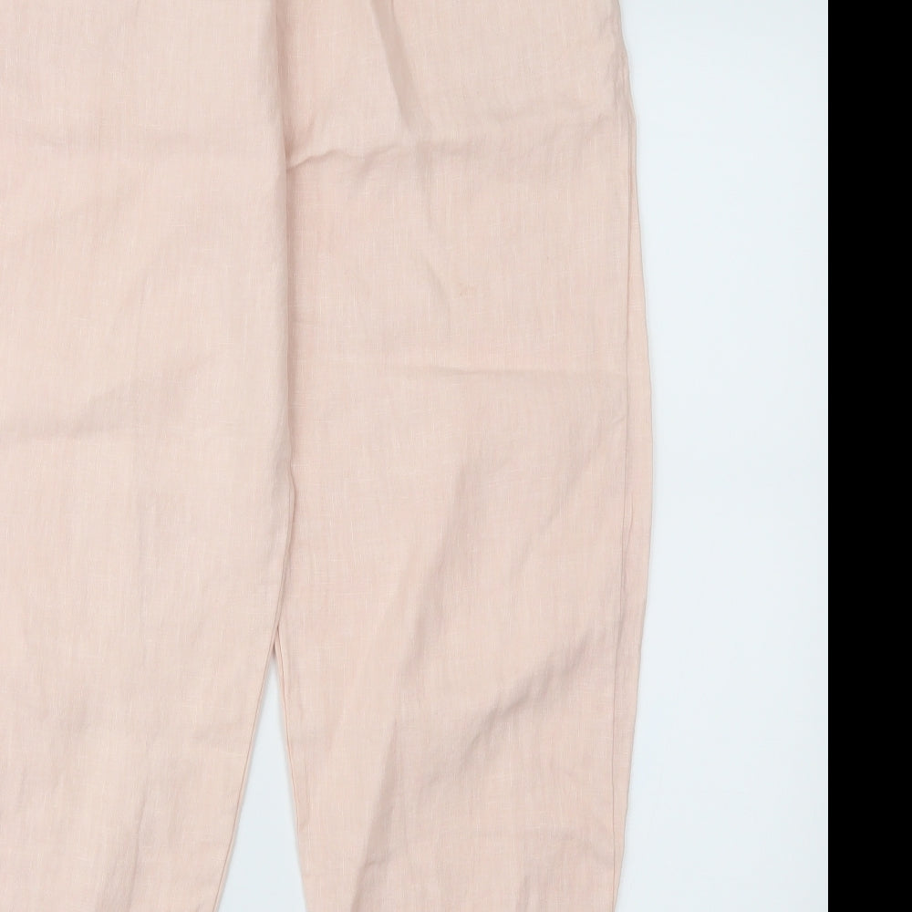 Preworn Womens Pink   Trousers  Size 32 in L28 in