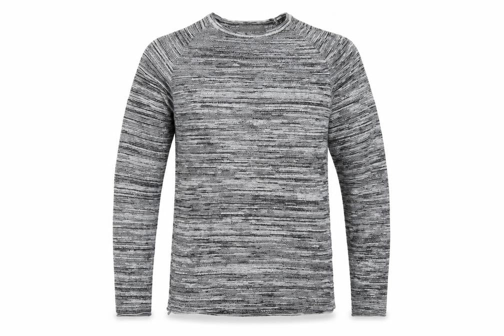rimark Mens Grey  Knit Pullover Jumper Size S