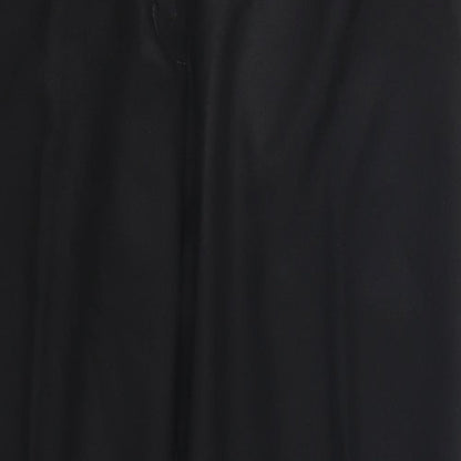 Close-up detail of Avenue women’s black trousers, size UK 18, 29-inch leg