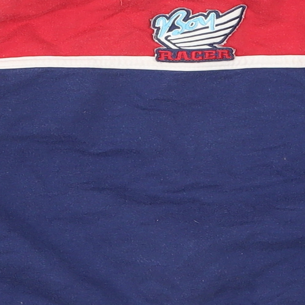 F.lli Campagnolo Boys Red   Full Zip Sweatshirt Size 2 Years  - Street Riders Blue