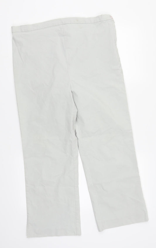 Mama Womens Grey   Trousers  Size L L25 in
