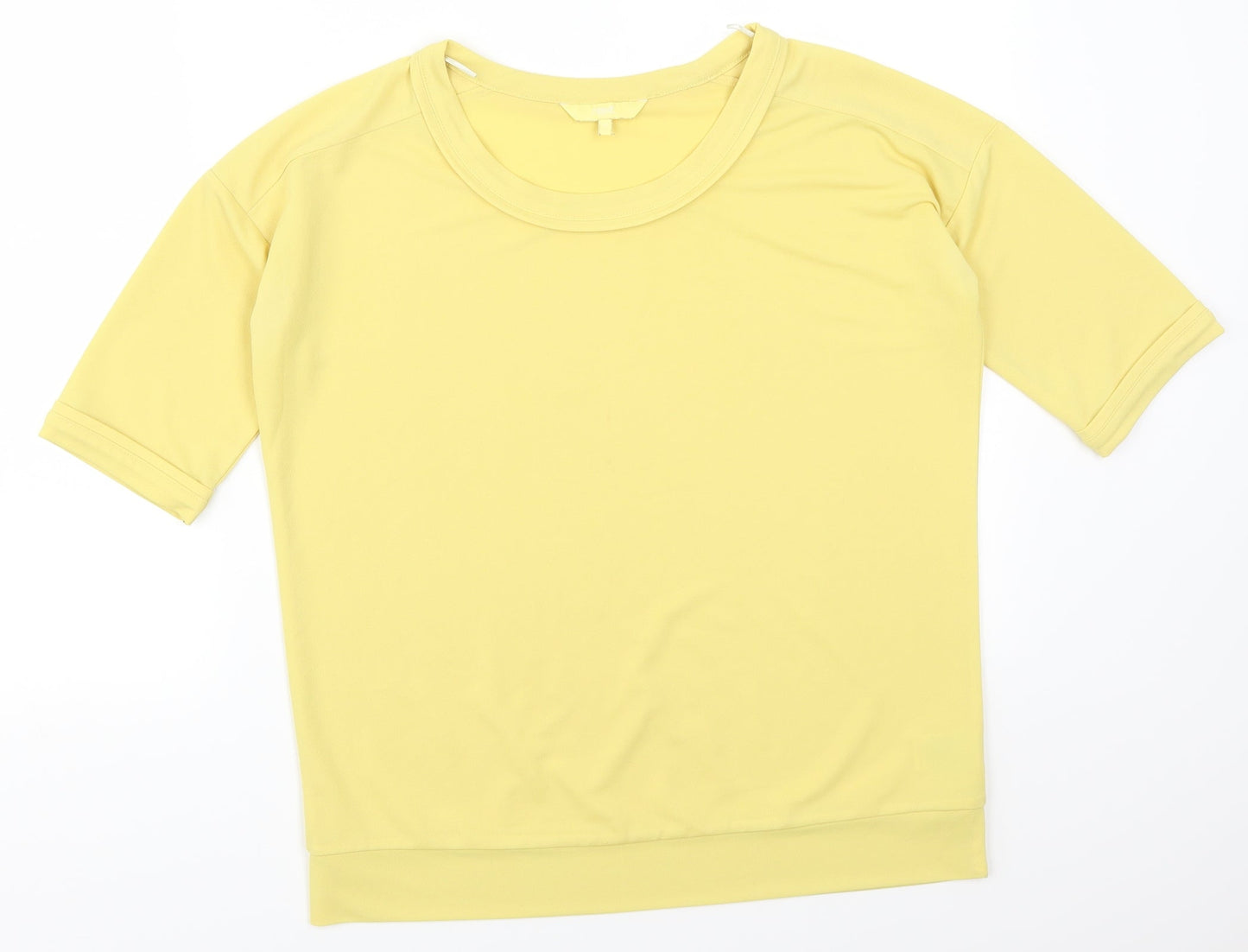 NEXT Womens Yellow   Basic T-Shirt Size 8