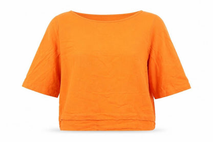 River Island Womens Orange   Basic T-Shirt Size 10