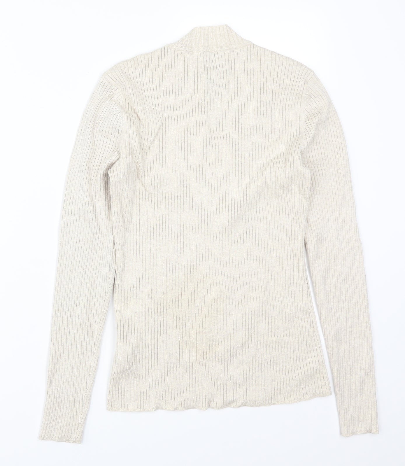 H&M Womens Beige   Pullover Jumper Size M