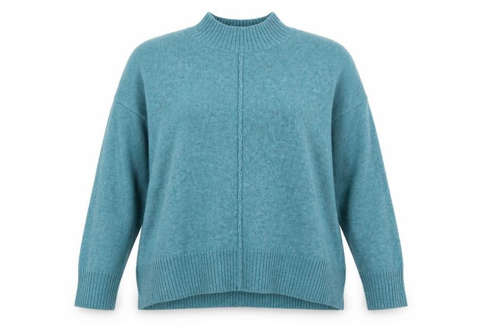 Micha Lounge Womens Blue   Pullover Jumper Size L