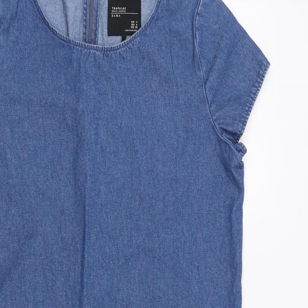 Zara Womens Blue   Shift  Size M