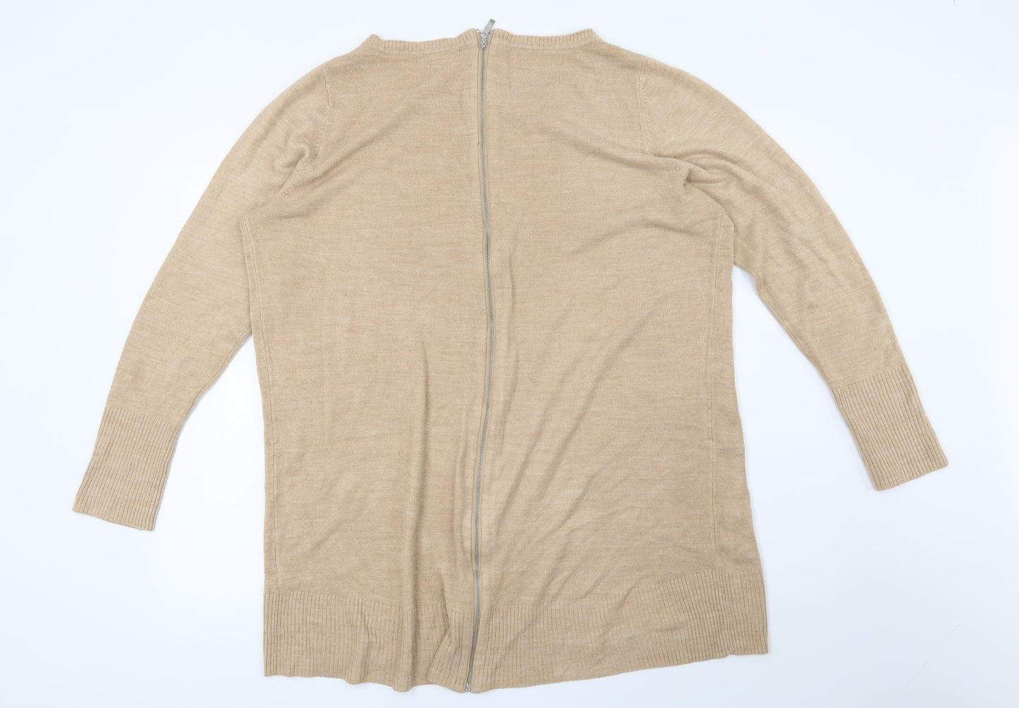 F&F Womens Brown   Pullover Jumper Size 18