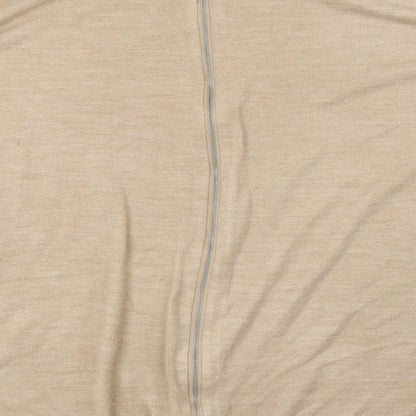 Brand and care label for F&F women’s brown jumper, size UK 18