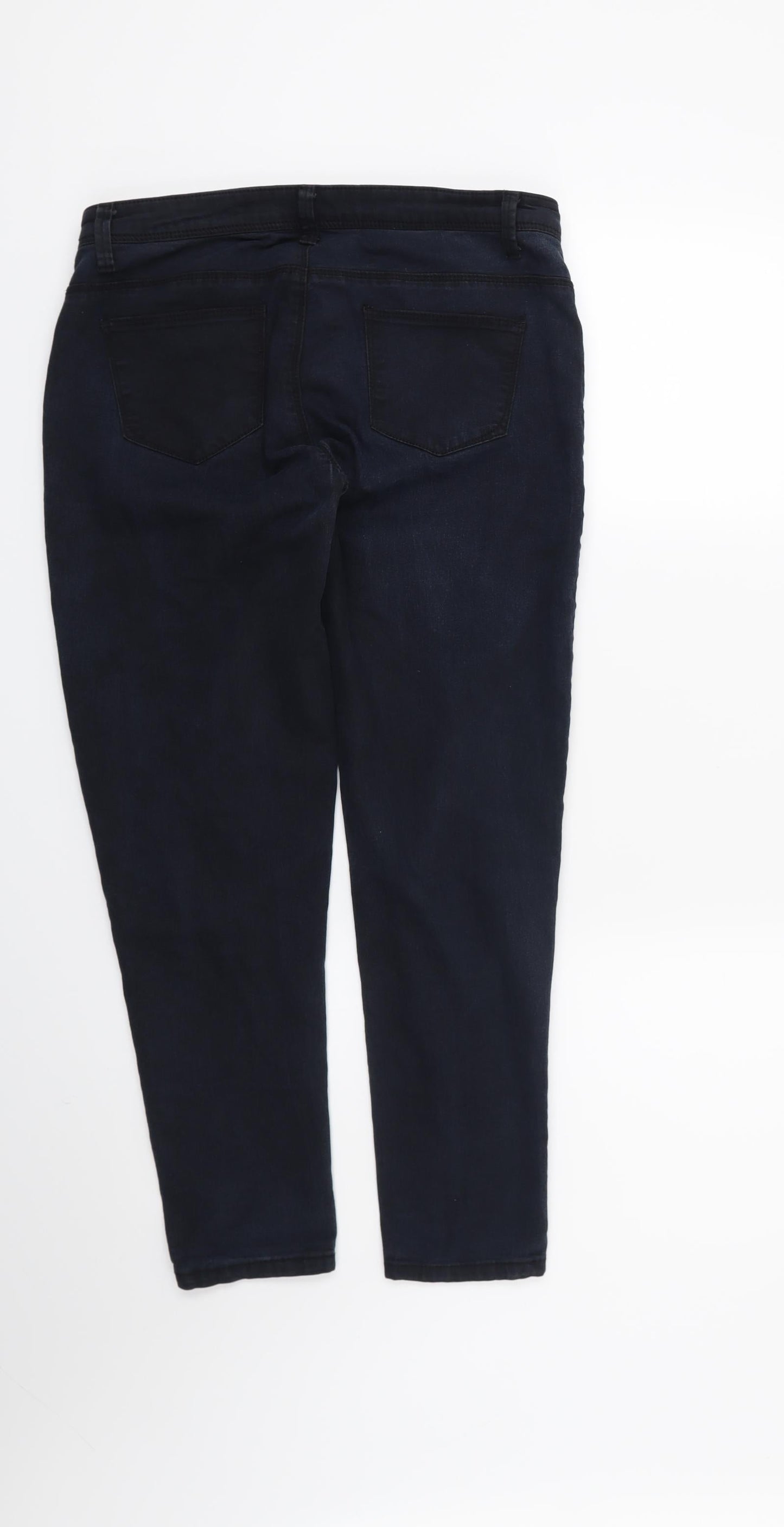 DENIM CO Womens Blue   Skinny Jeans Size 10 L25 in