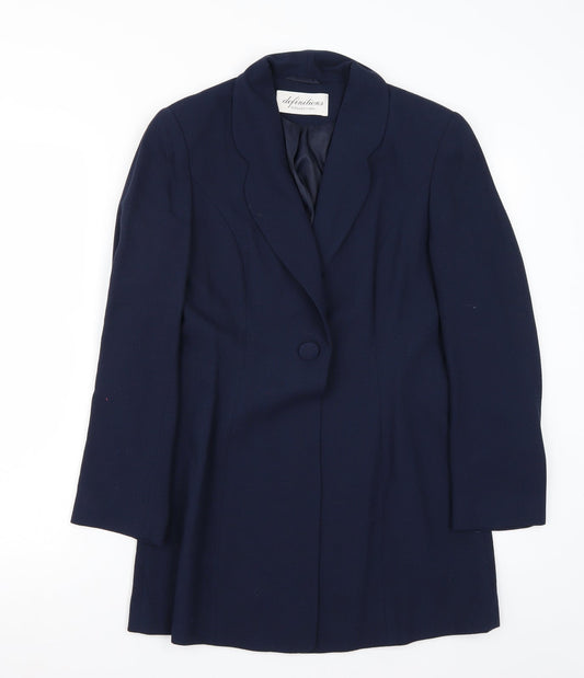 Definitions Womens Blue   Jacket Blazer Size 10