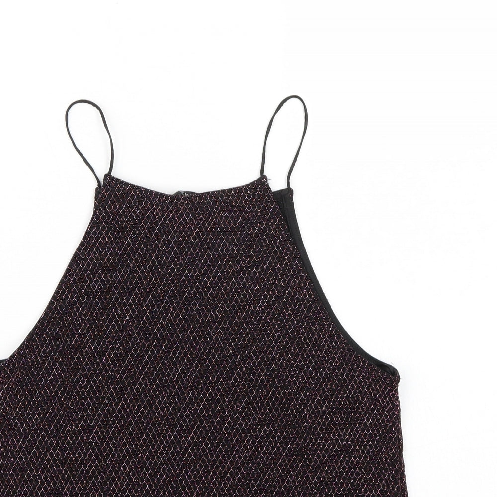 newlook Womens Black   Basic Tank Size 8