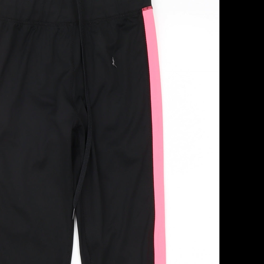 Workout Womens Black   Sweatpants Trousers Size 10