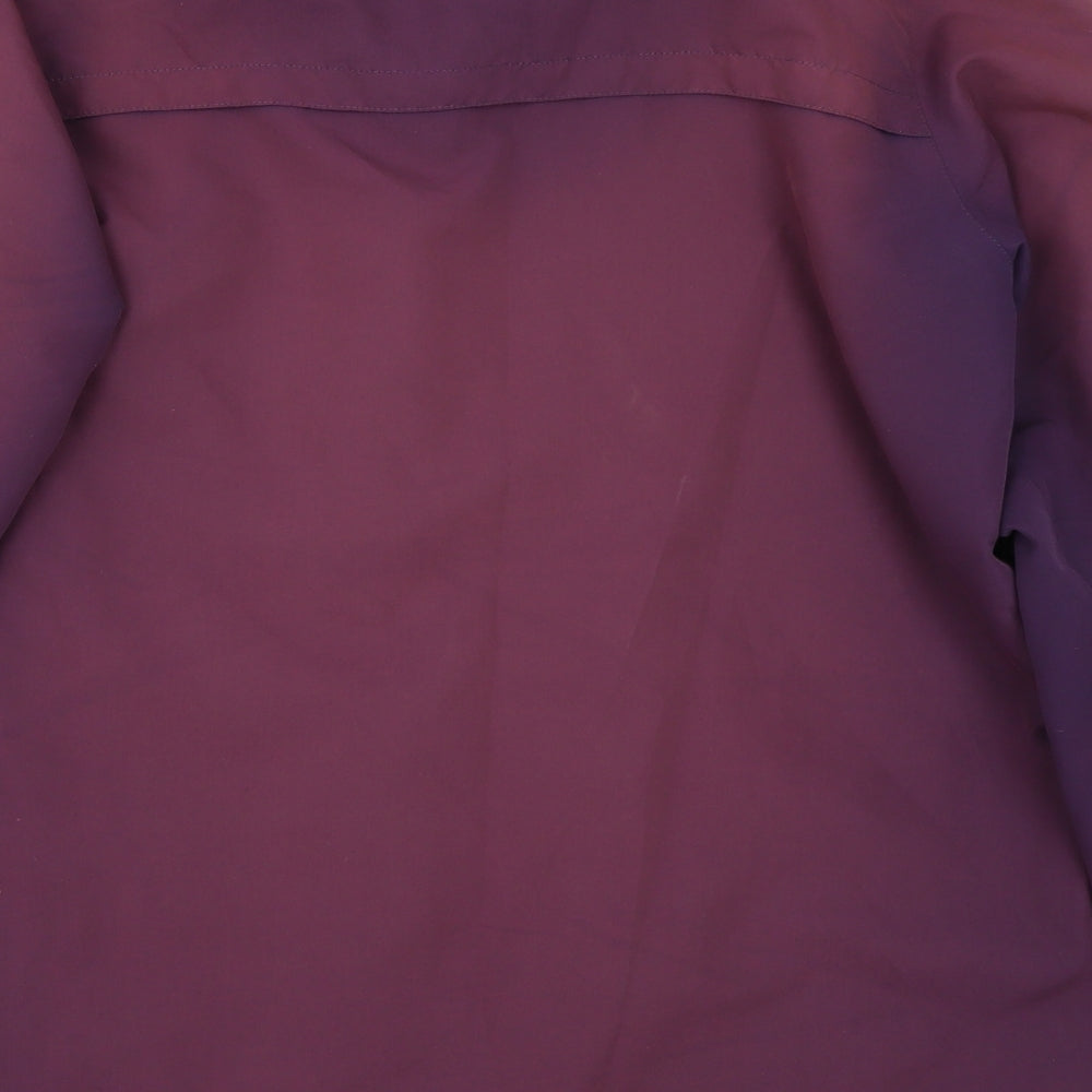 Preworn Womens Purple   Jacket Coat Size 14