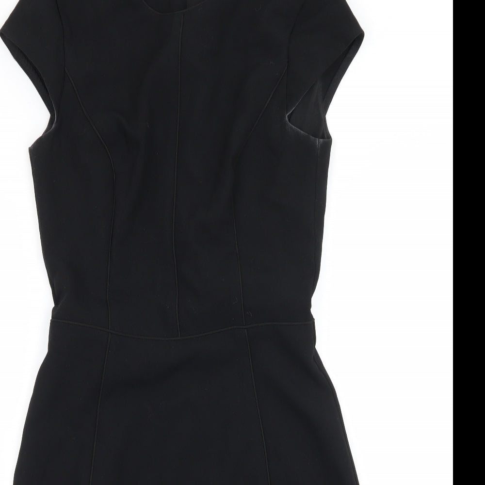 H&M Womens Black   A-Line  Size 8