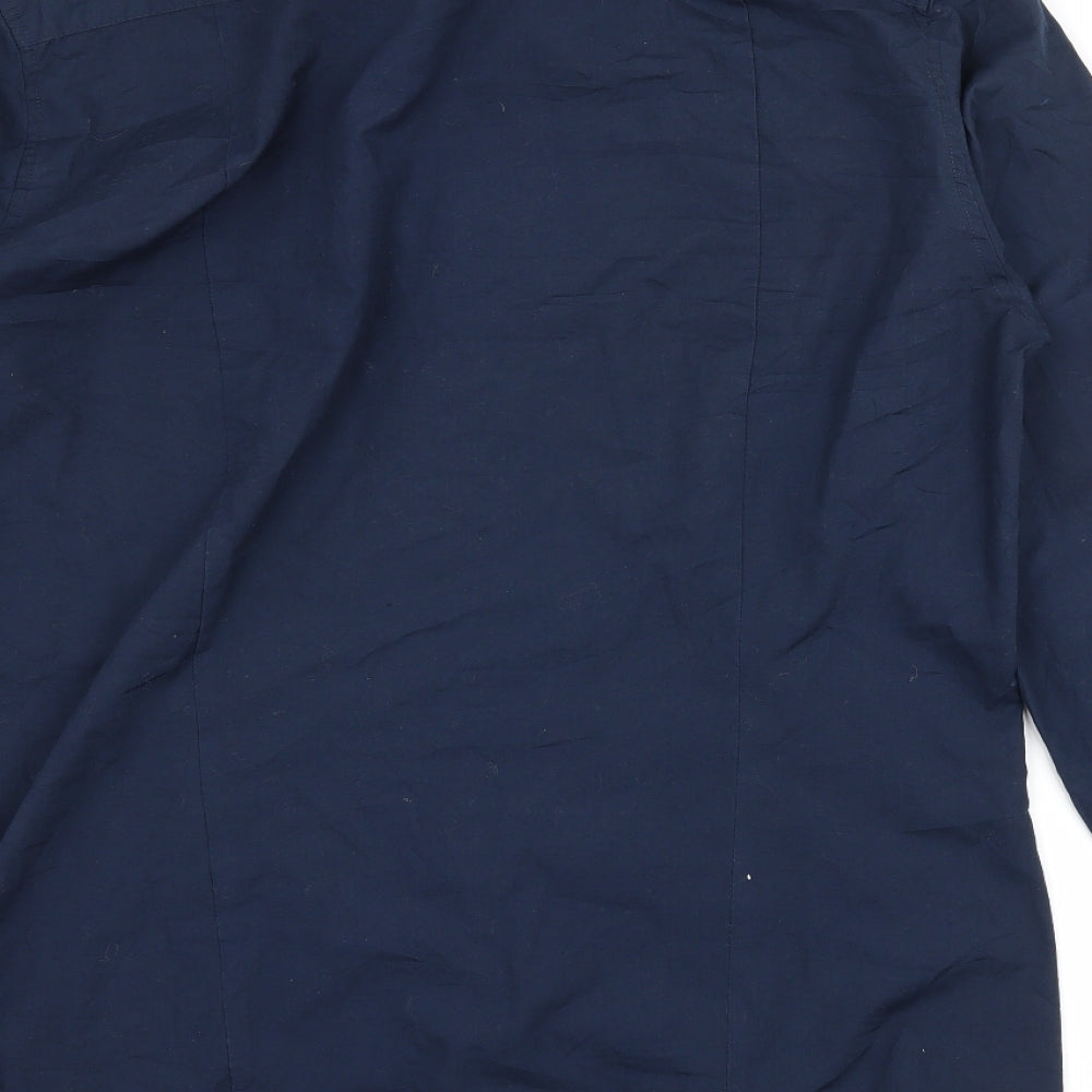 H&M Mens Blue    Button-Up Size M