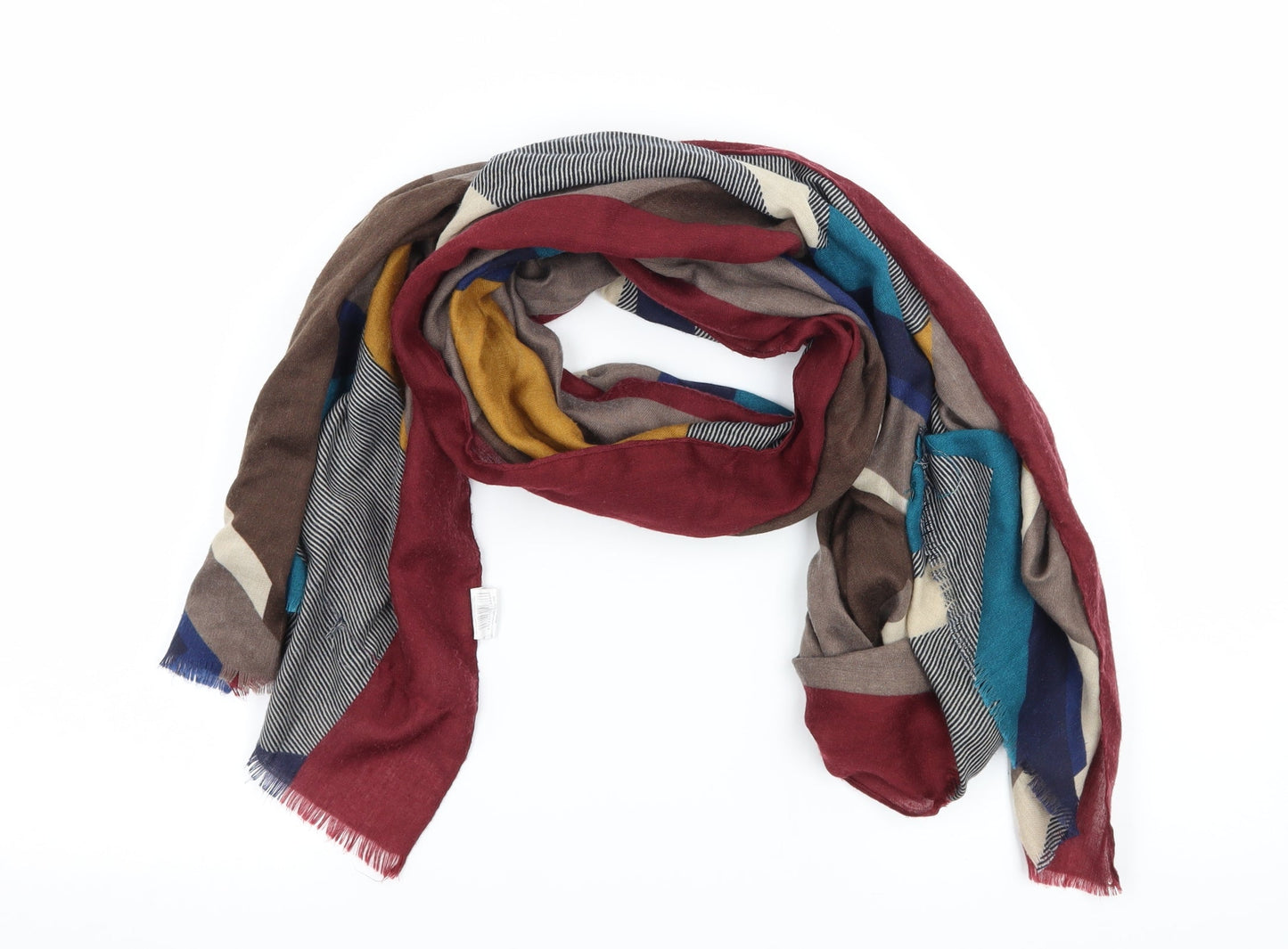 Ale Hop Womens Multicoloured Geometric   Scarf
