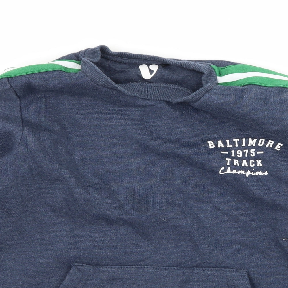 Very Boys Grey  Jersey Pullover Sweatshirt Size 9 Years  - Baltimore