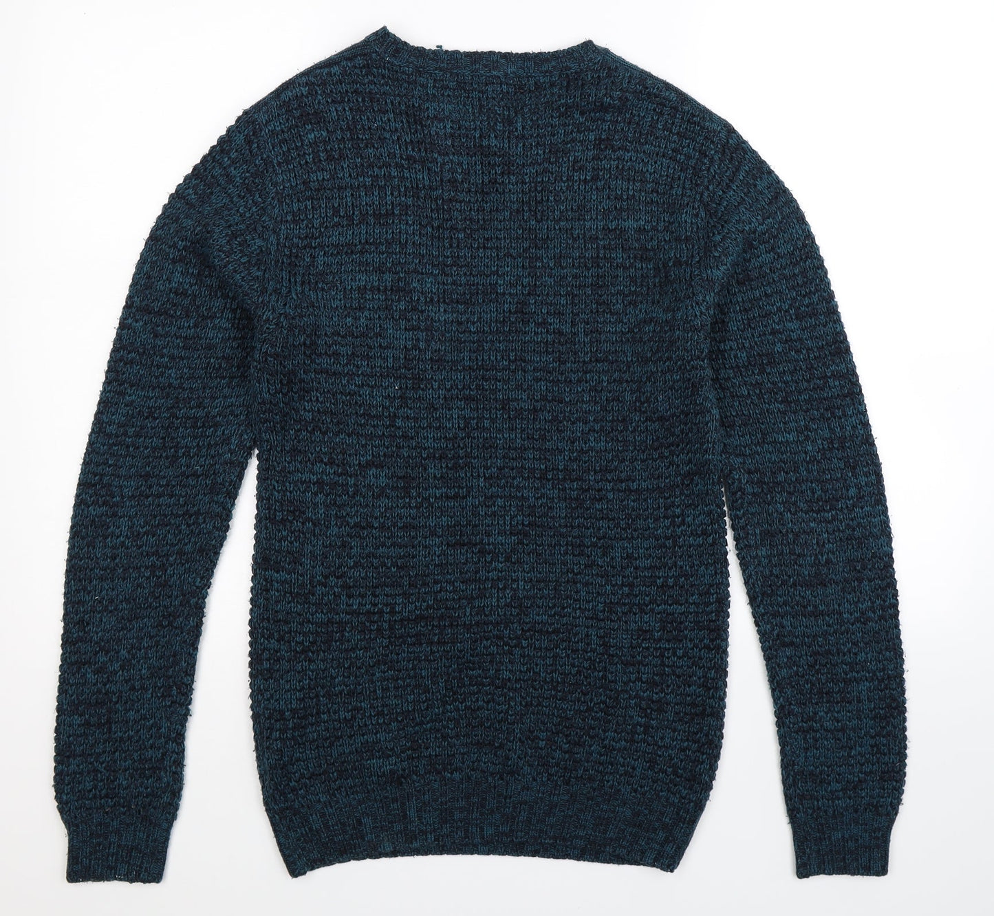 Cedar Wood State Mens Blue  Knit Pullover Jumper Size S