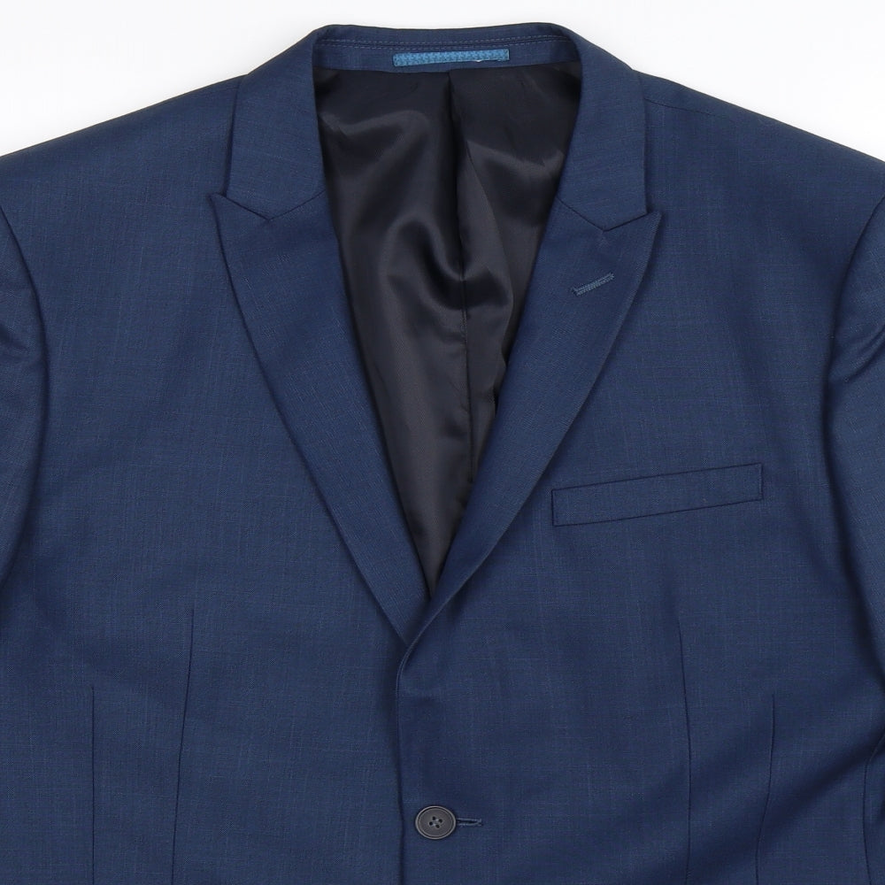 Taylor & Reece Mens Blue   Jacket Suit Jacket Size 42