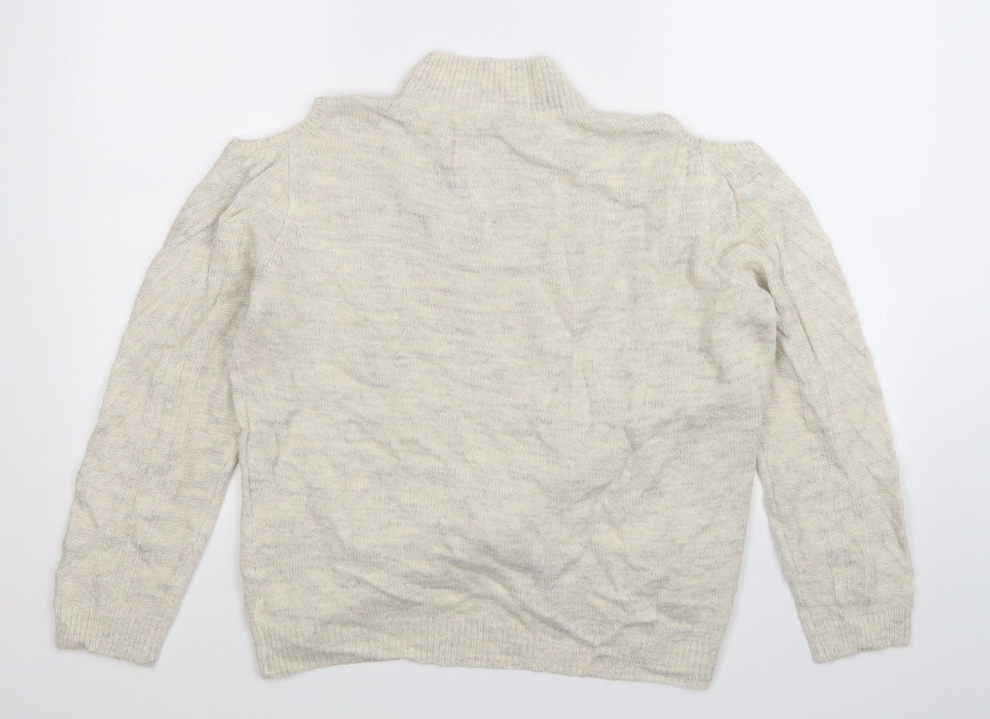 George Womens Beige  Knit Pullover Jumper Size 18