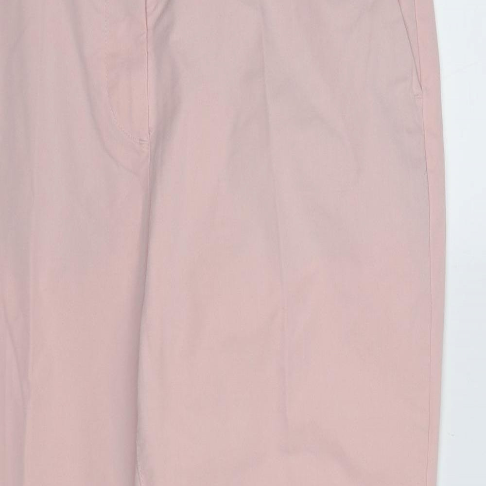 Marks and Spencer Womens Pink   Trousers  Size 14 L24 in