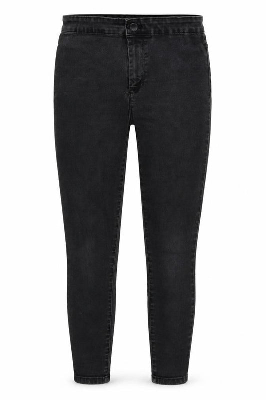Denim CO. Womens Black  Denim Skinny Jeans Size 8 L25 in
