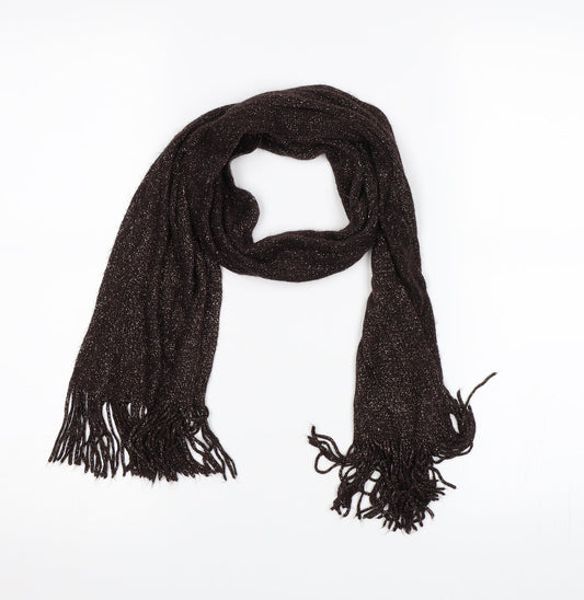 Preworn Womens Brown  Knit  Scarf