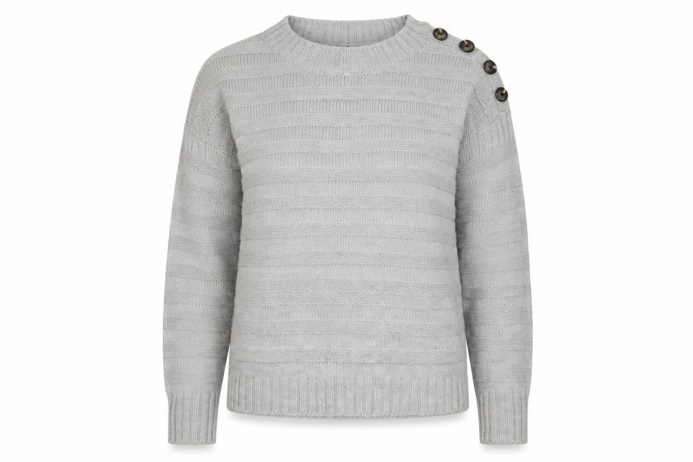 NEXT Womens Grey  Knit Pullover Jumper Size S