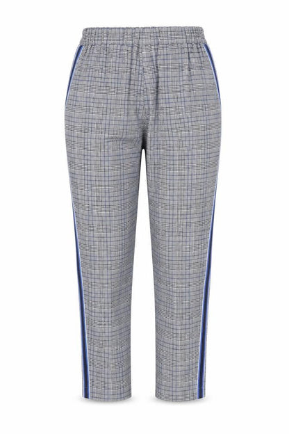 Primark Womens Multicoloured Check  Pedal Pusher Trousers Size 12 L25 in