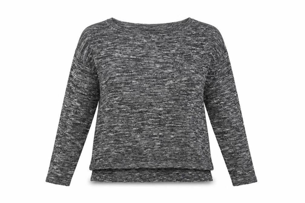 H&M Womens Grey  Knit Pullover Jumper Size XS