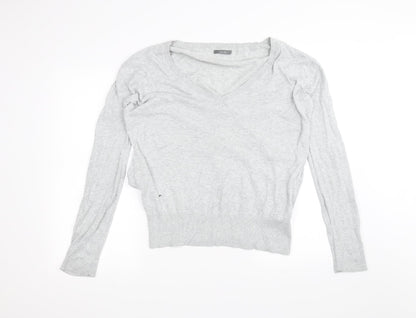 Preloved South Womens Grey   Basic T-Shirt Size 10 - Front