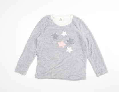 Love To Lounge Womens Grey   Pullover Jumper Size L