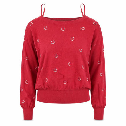 New Look Womens Red   Pullover Jumper Size 14