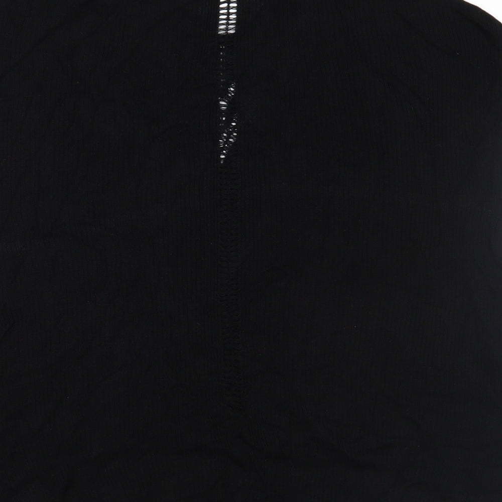 GREAT PLAINS  Womens Black   Tunic Jumper Size M