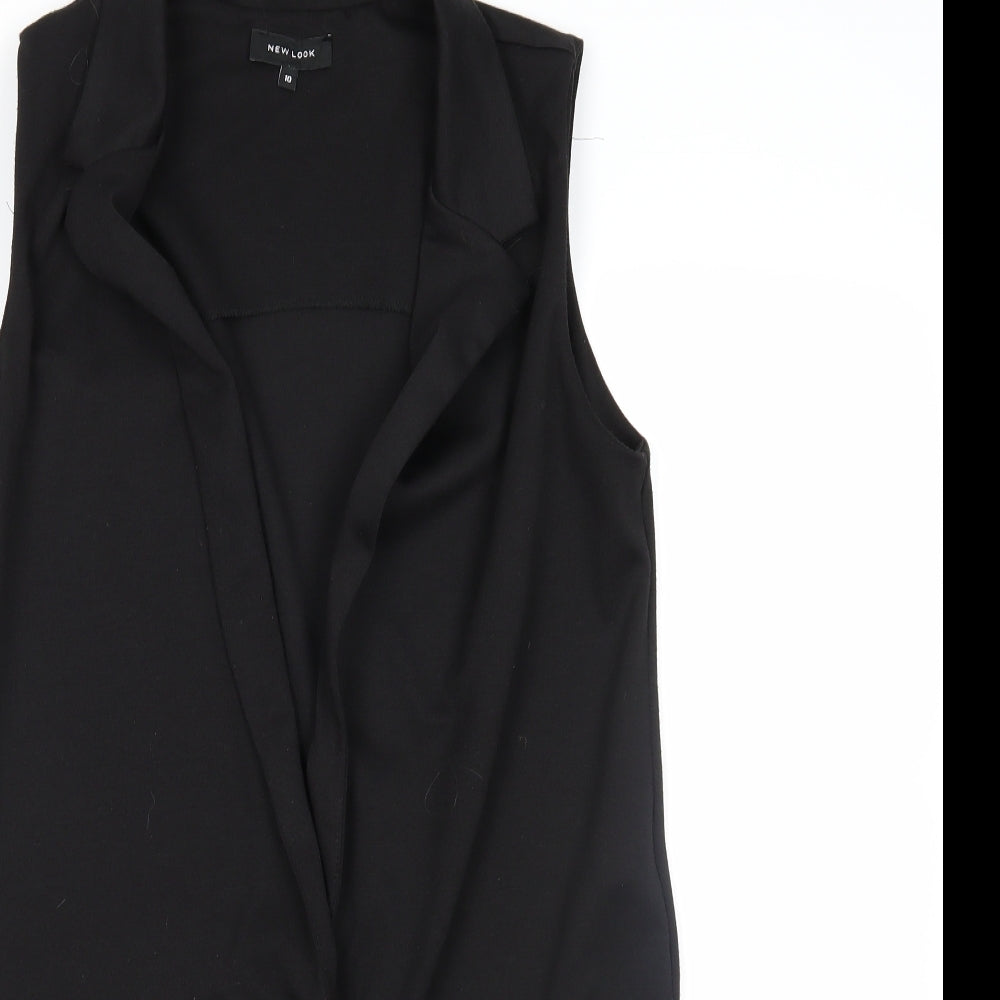 newlook Womens Black   Wrap Jumper Size 10