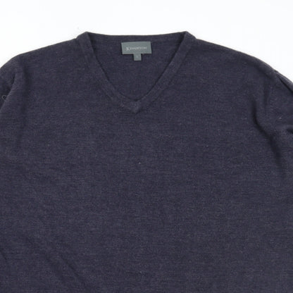 Kingston Mens Blue   Pullover Jumper Size L