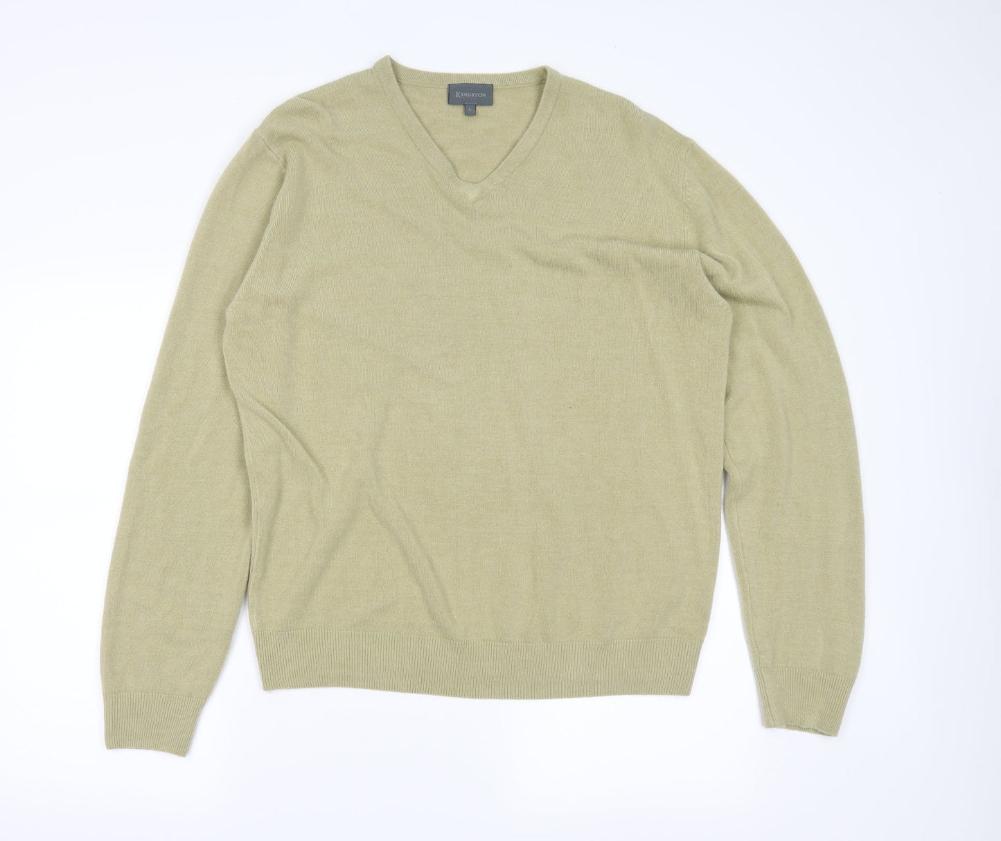 Kingston Womens Green   Pullover Jumper Size L