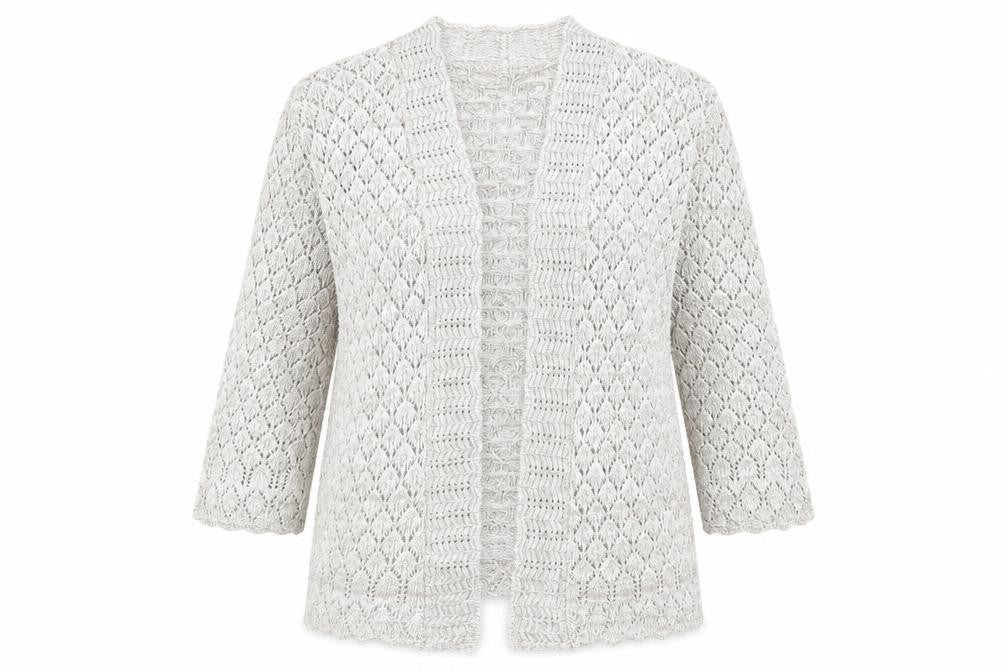 CHIC Womens Beige   Cardigan Jumper Size XL