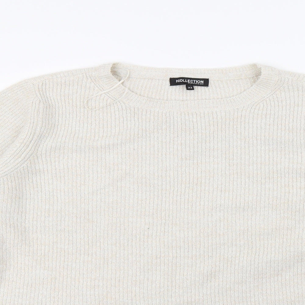 Debenhams Womens Beige   Pullover Jumper Size 22