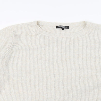 Preloved Debenhams Womens Beige   Pullover Jumper Size 22 - Detail