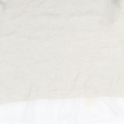Preloved Debenhams Womens Beige   Pullover Jumper Size 22 - Label