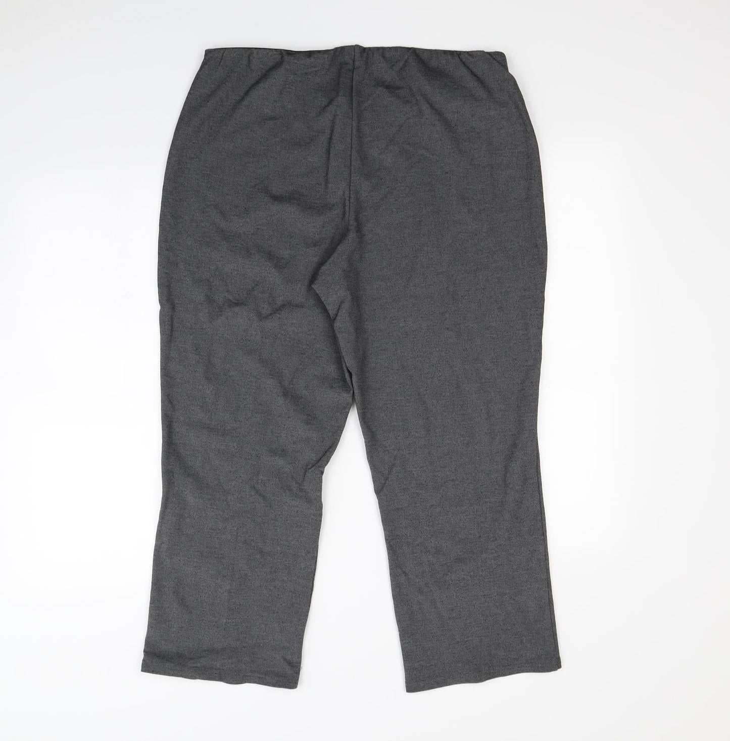 Preworn Womens Grey   Dress Pants Trousers Size 16 L24 in