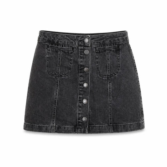 Topshop Womens Grey   Mini Skirt Size 6
