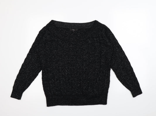 NEXT Womens Black   Pullover Jumper Size M