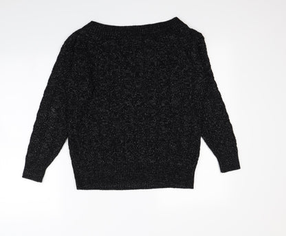 Preloved NEXT Womens Black   Pullover Jumper Size M - Back