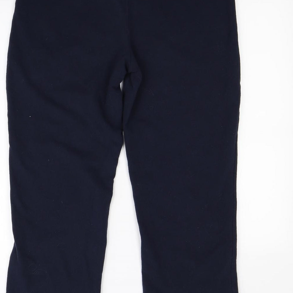 Label be Womens Blue   Jogger Trousers Size 6 L29 in