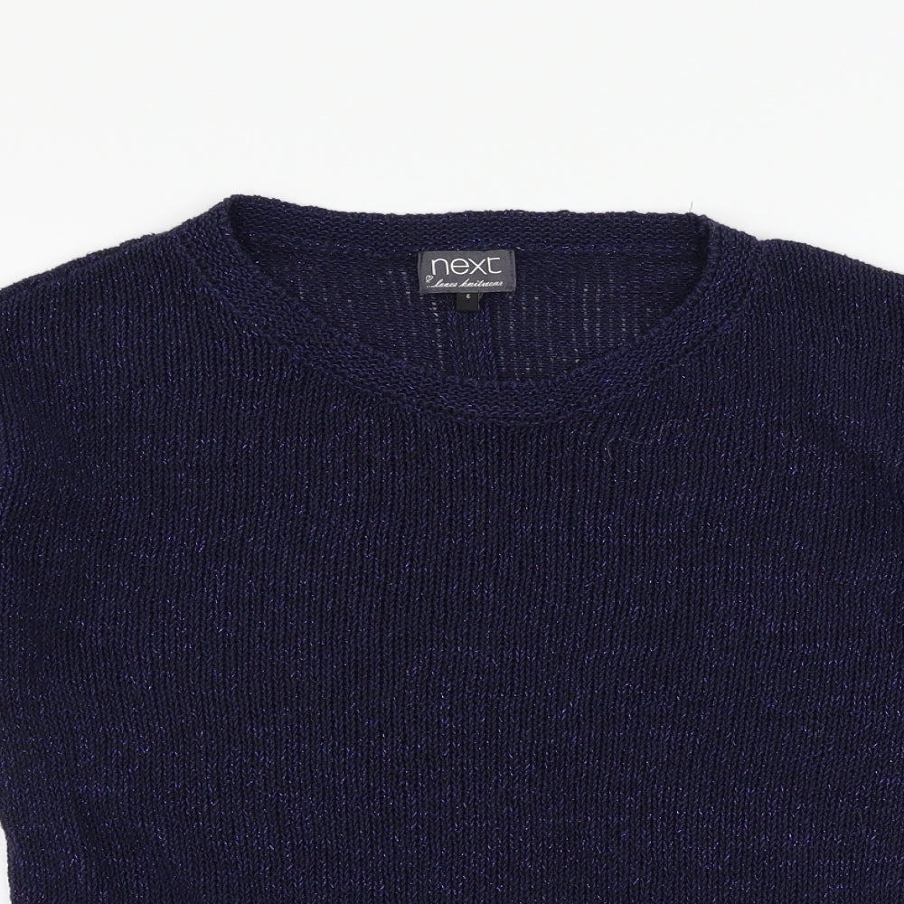NEXT Womens Blue   Basic T-Shirt Size 6